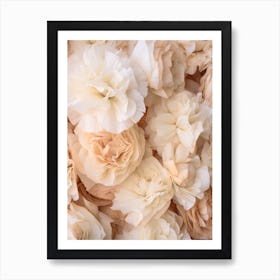 Boho Dried Flowers Lisianthus 3 Art Print