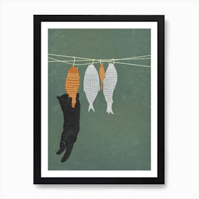 Cat Art Print