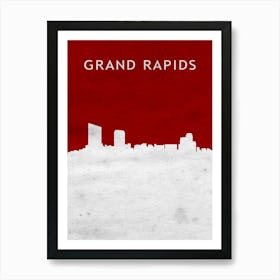 Grand Rapids Michigan Art Print