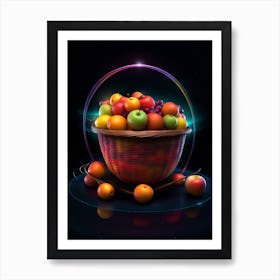 Basket Of Fruit 13 Art Print