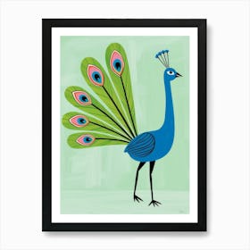 Peacock 7 Art Print