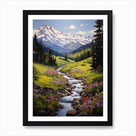 Mountain Stream 2 Art Print