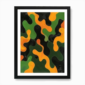 Camouflage 7 Art Print