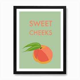 Sweet Cheeks Art Print