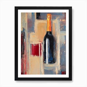 Blanc De Blancs 1 Oil Painting Cocktail Poster Art Print