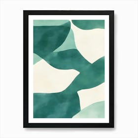 Abstract Watercolor Painting 5 Art Print