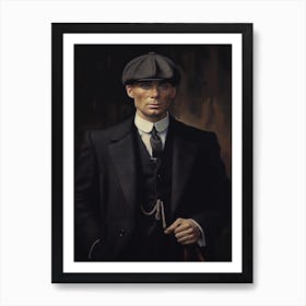 Gangster Art Thomas Shelby Peaky Blinders 4 Art Print