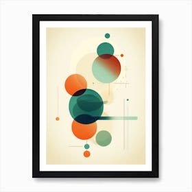 Abstract Circles 15 Art Print