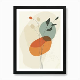 Abstract Flower 62 Art Print