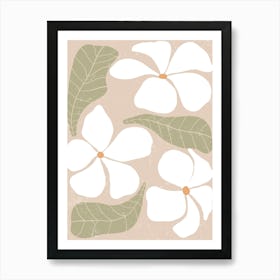 Hawaiian Flowers Art Print