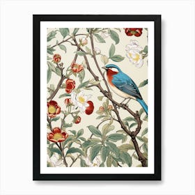 Bird On A Branch 19 Art Print