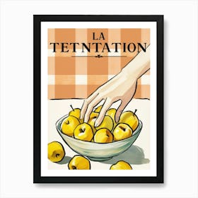 La Tentation Art Print