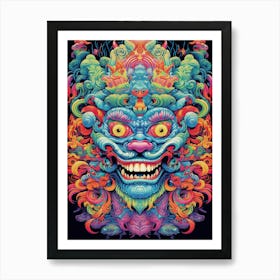 Psychedelic Art 3 Art Print