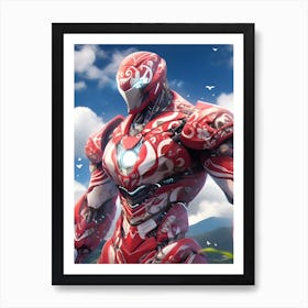 Iron Man 1 Art Print