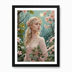 Fairytale Princess Art Print