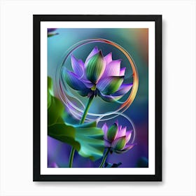 Lotus Flower 170 Art Print