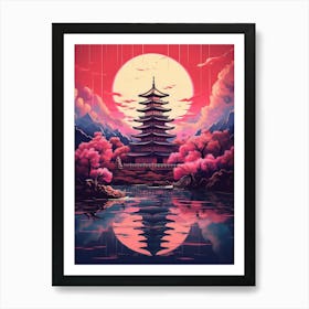 Pagoda 2 Art Print