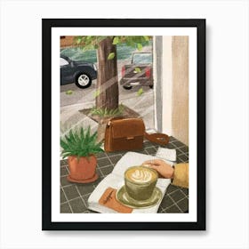 Coffee Shop Art Print