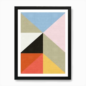 Modern and geometric 2 1 Art Print