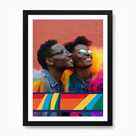 Rainbow Love Art Print