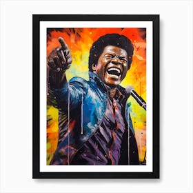 James Brown (2) Art Print