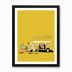 Little Miss Sunshine Art Print