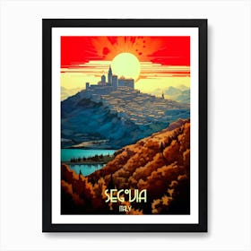 Segovia Italy Art Print