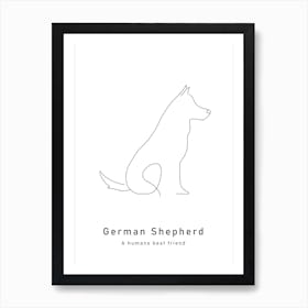 German Shephard Póster