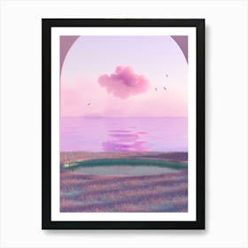Pink Sky Art Print
