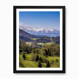 Tatra Mountains In Spring Art Print