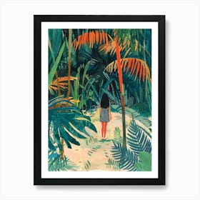 In The Garden Fairchild Tropical Botanic Garden Usa 1 Art Print