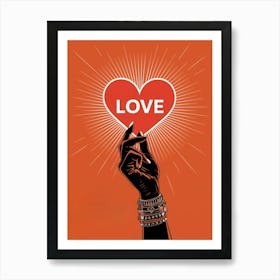 Love My World Art Print