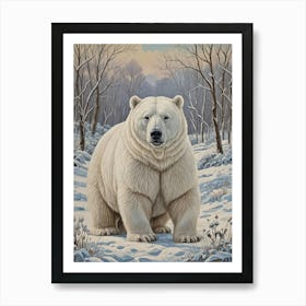 Polar Bear Art Print