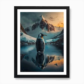 Polar Penguin Art Print