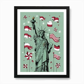 Statue Of Liberty 3 Art Print