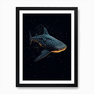 Whale Shark Reef Whale Shark Watercolor Canvas Print, Wall Art for Home or  Office, Whale Shark Decor Wall Art, Beach House Art -  UK