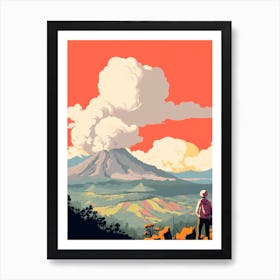 El Salvador 1 Travel Illustration Art Print