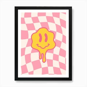 Smiley Face Art Print