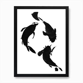 Koi 3 Art Print