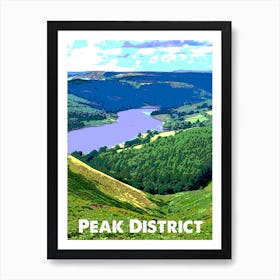 Peak District National Park Art Wall Print Art Print