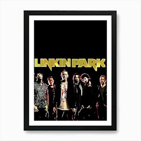 Linkin Park 3 Art Print