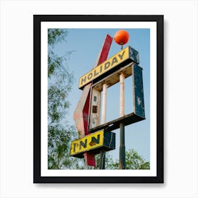 Holiday Inn on Film Art Print