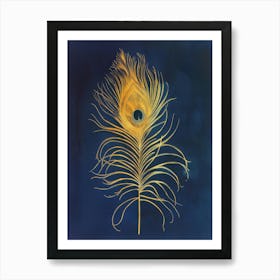 Peacock Feather 9 Art Print