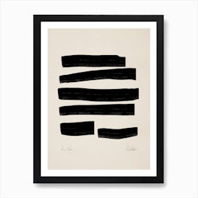 Abstract Stripes 02 Art Print