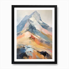 Yr Wyddfa Wales 1 Mountain Painting Art Print