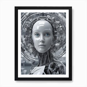 Ai Robot Art Print