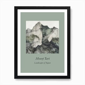 Landscapes Of Japan Mount Yari 28 Art Print