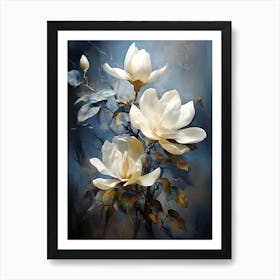 Magnolias 1 Art Print