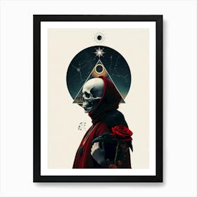 Skeleton mystery Art Print