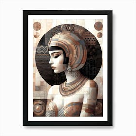 Cleopatra Portrait Artwork 64 Art Print